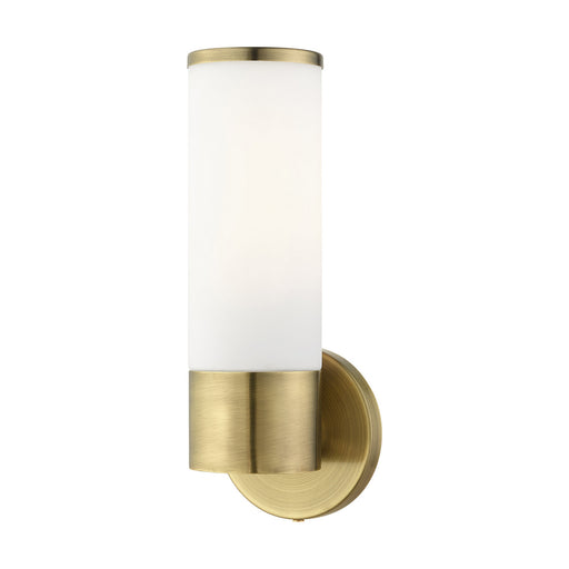 Livex Lighting - 16561-01 - One Light Wall Sconce - Lindale - Antique Brass