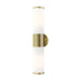Livex Lighting - 16562-01 - Two Light Vanity - Lindale - Antique Brass
