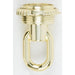 Satco - 90-1164 - Screw Collar Loop With Ring - Brass Plated