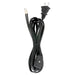 Satco - 90-1425 - Cord Set - Black