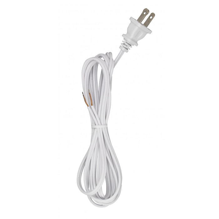 Satco - 90-1523 - Cord Set - White