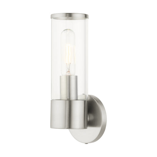 Livex Lighting - 17281-91 - One Light Wall Sconce - Bancroft - Brushed Nickel