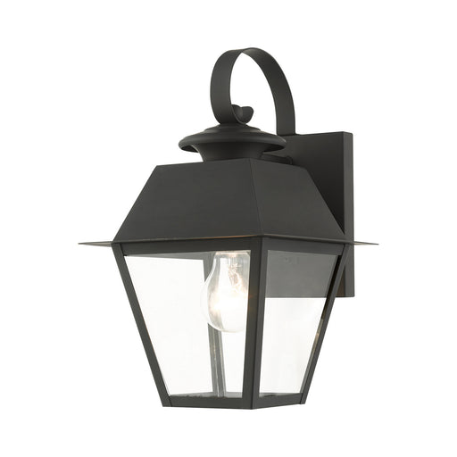 Livex Lighting - 27212-04 - One Light Outdoor Wall Lantern - Mansfield - Black