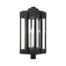 Livex Lighting - 27719-04 - Four Light Outdoor Post Top Lantern - Lexington - Black