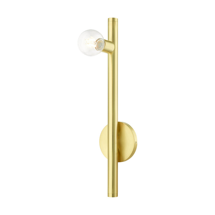 Livex Lighting - 45861-12 - One Light Wall Sconce - Bannister - Satin Brass