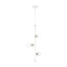 Livex Lighting - 45863-03 - Three Light Pendant - Bannister - White