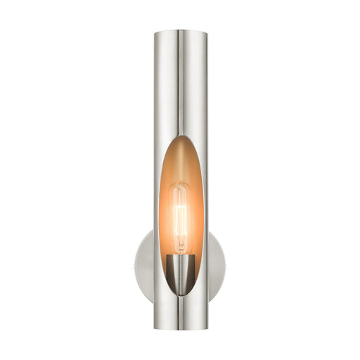 Livex Lighting - 45891-91 - One Light Wall Sconce - Novato - Brushed Nickel