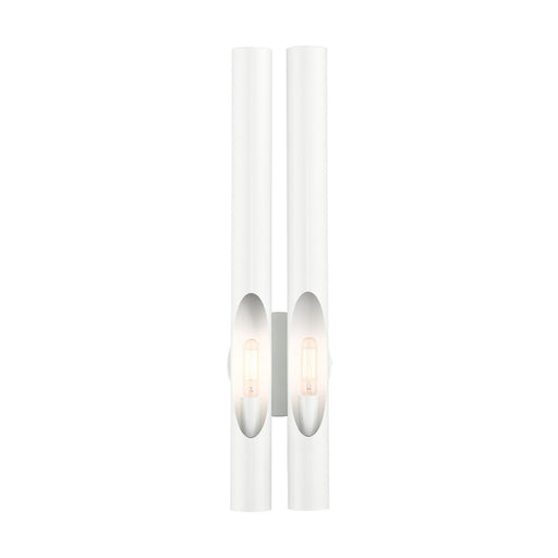 Livex Lighting - 45912-69 - Two Light Wall Sconce - Acra - Shiny White