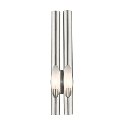 Livex Lighting - 45912-91 - Two Light Wall Sconce - Acra - Brushed Nickel