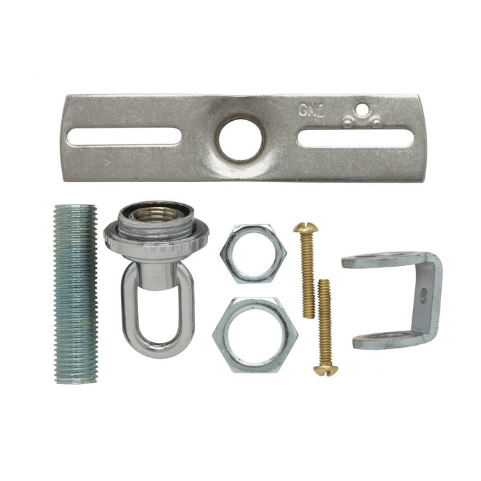 Satco - 90-1694 - Screw Collar Loop Parts Bag - Chrome