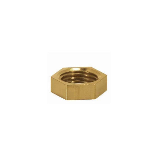 Satco - 90-1701 - Hexagon Locknut - Unfinished