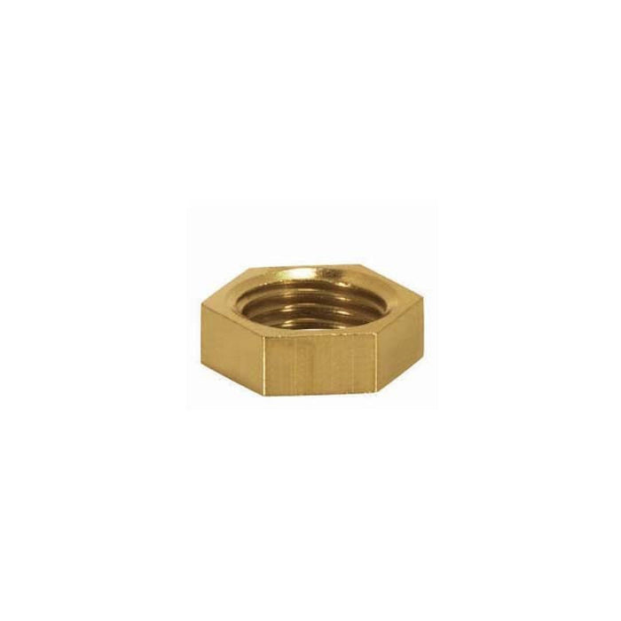 Satco - 90-1701 - Hexagon Locknut - Unfinished