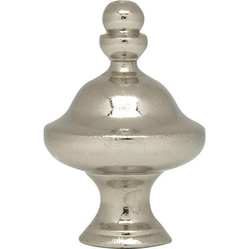 Finial Polished Chrome