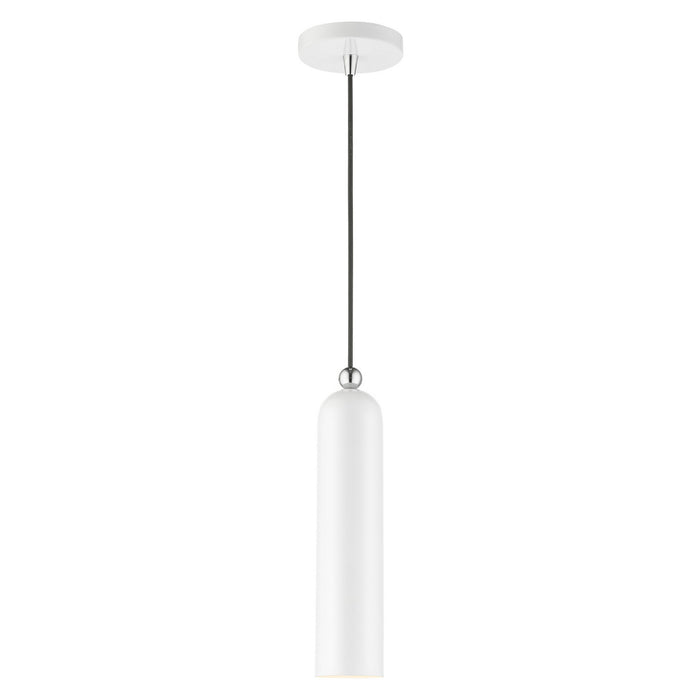 Livex Lighting - 46751-69 - One Light Pendant - Ardmore - Shiny White