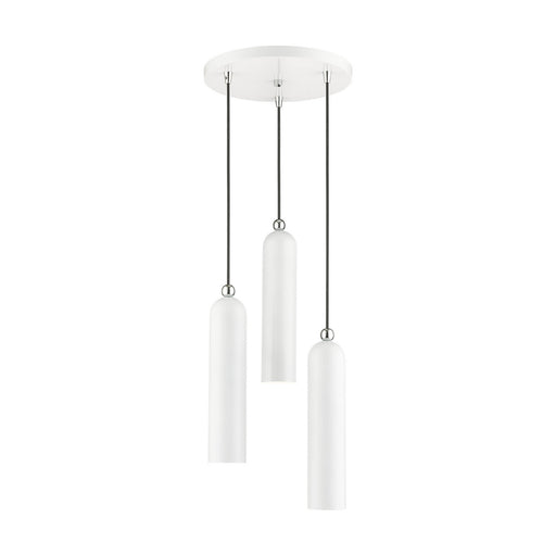 Livex Lighting - 46753-69 - Three Light Pendant - Ardmore - Shiny White