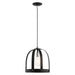 Livex Lighting - 49643-14 - One Light Pendant - Stoneridge - Textured Black
