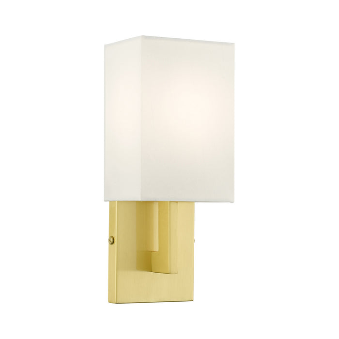 Livex Lighting - 51101-12 - One Light Wall Sconce - Meridian - Satin Brass
