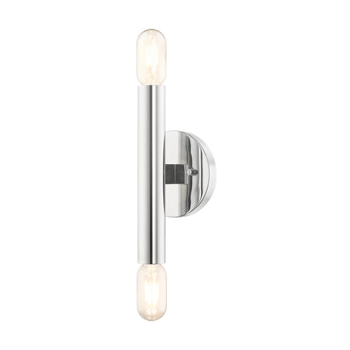 Livex Lighting - 51132-05 - Two Light Wall Sconce - Copenhagen - Polished Chrome