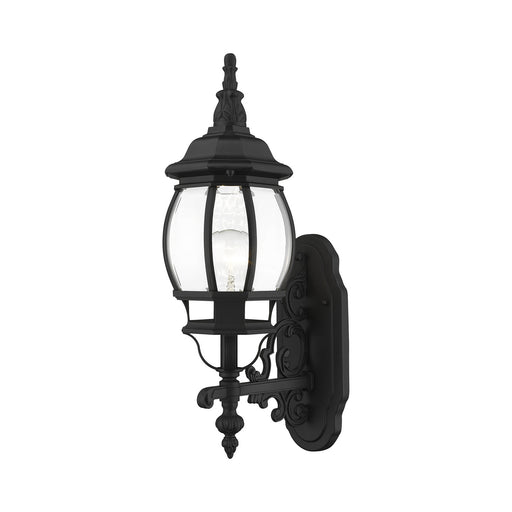 Livex Lighting - 7520-14 - One Light Outdoor Wall Lantern - Frontenac - Textured Black