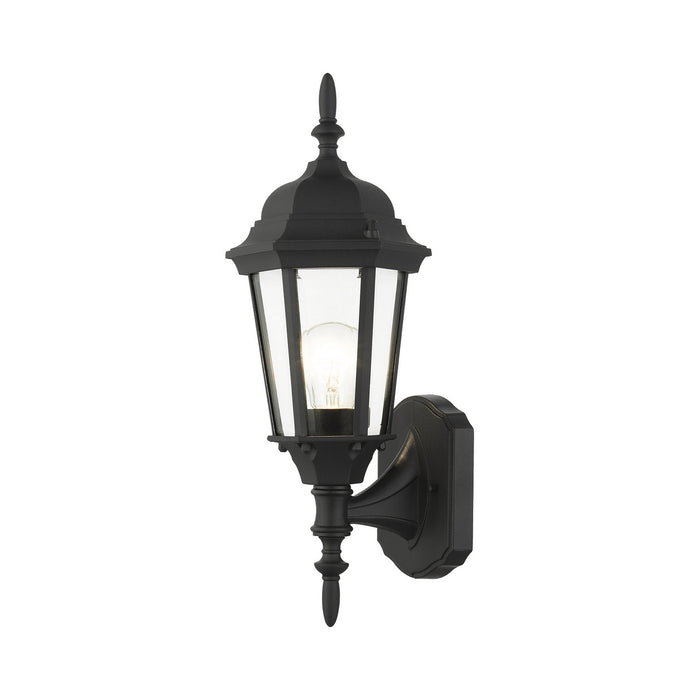 Livex Lighting - 7551-14 - One Light Outdoor Wall Lantern - Hamilton - Textured Black