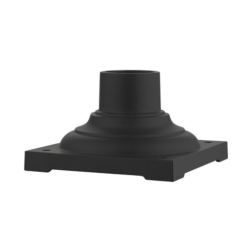 Livex Lighting - 7715-14 - Pier Mount Adapter - Outdoor Accessories - Textured Black