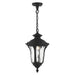 Livex Lighting - 7854-14 - One Light Outdoor Pendant - Oxford - Textured Black