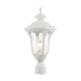 Livex Lighting - 7855-13 - One Light Outdoor Post Top Lantern - Oxford - Textured White