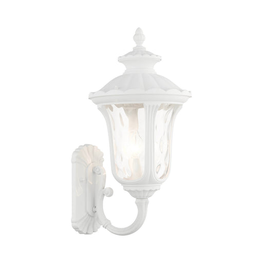 Livex Lighting - 7856-13 - Three Light Outdoor Wall Lantern - Oxford - Textured White