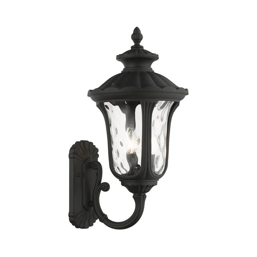 Livex Lighting - 7856-14 - Three Light Outdoor Wall Lantern - Oxford - Textured Black