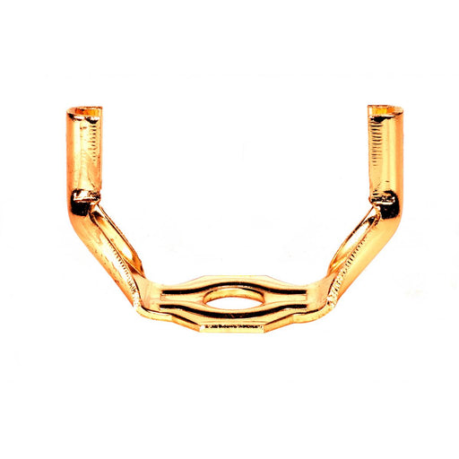 Heavy Duty Saddle Brass Plated