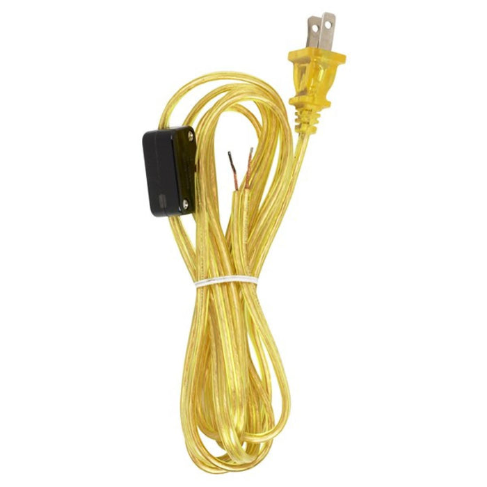 Satco - 90-2309 - Cord Set - Clear Gold