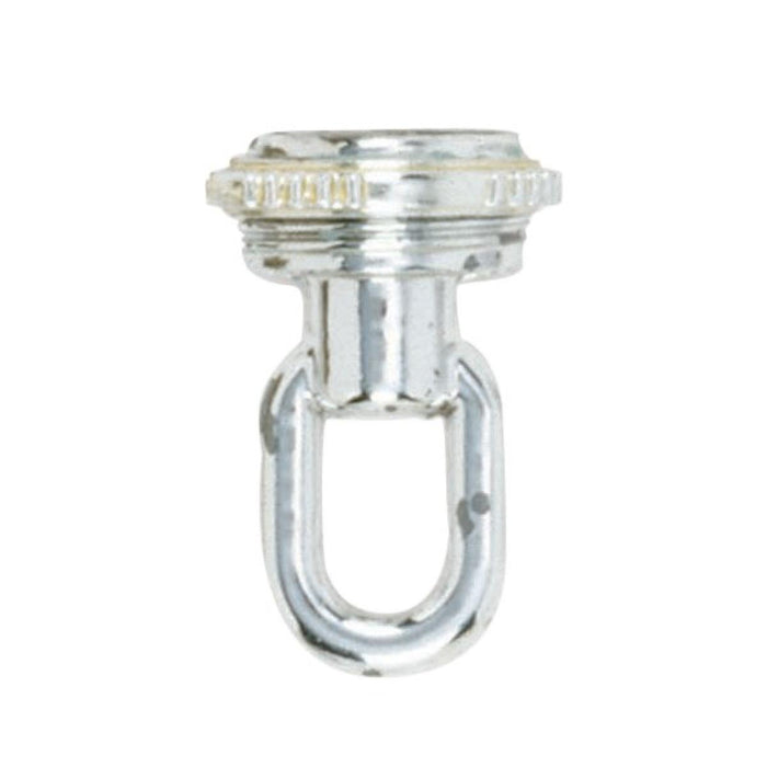 Satco - 90-2351 - Screw Collar Loop With Ring - Chrome