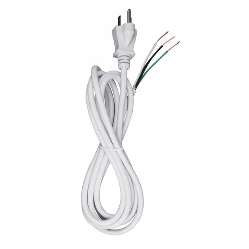 Satco - 90-2414 - Cord Set - White