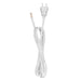 Satco - 90-2417 - Cord Set - White