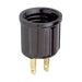 Satco - 90-437 - Socket Outlet Adapter - Brown
