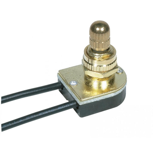 Satco - 90-501 - Rotary Switch - Brass Plated