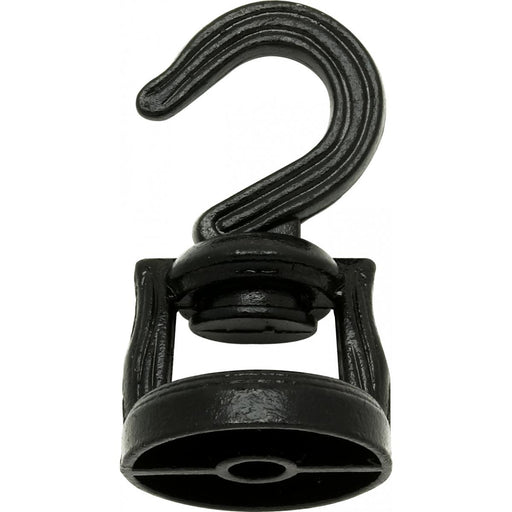 Revolving Swivel Hooks Black