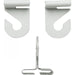 Satco - 90-846 - Drop Ceiling Hook Set - White