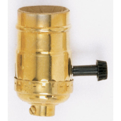 Satco - 90-867 - Socket - Polished Brass