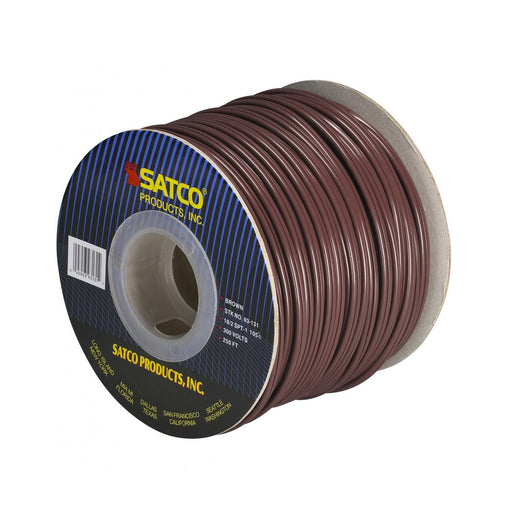 Satco - 93-131 - Lamp And Lighting Bulk Wire - Brown