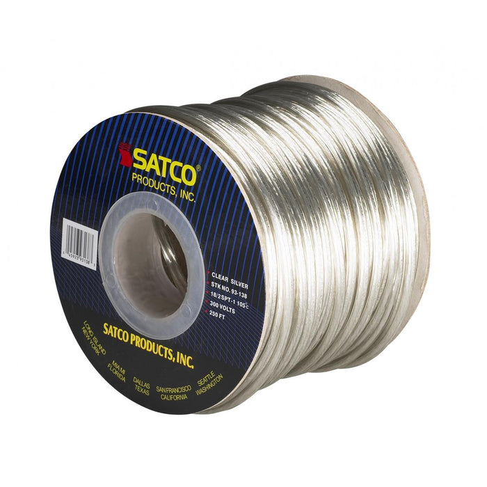 Satco - 93-138 - Lamp And Lighting Bulk Wire - Silver