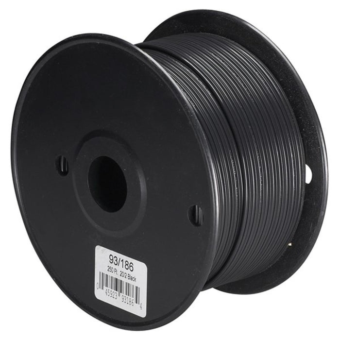 Satco - 93-186 - Lamp And Lighting Bulk Wire - Black