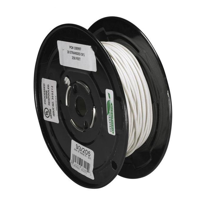 Satco - 93-205 - Lighting Bulk Wire - White