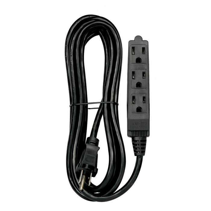 Satco - 93-5056 - Extension Cord - Black