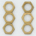 Satco - S70-621 - Locknuts - Brass