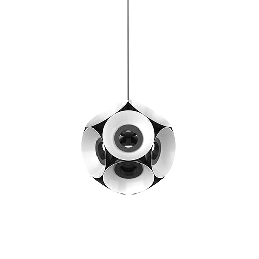 Kuzco Lighting - CH51224-BK/WH - LED Chandelier - Magellan - Black / White