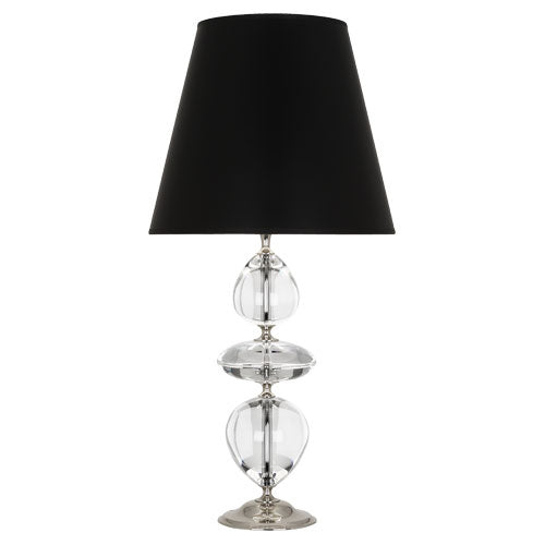 Robert Abbey - S260B - One Light Table Lamp - Williamsburg Orlando - Clear Crystal w/ Polished Nickel