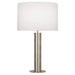 Robert Abbey - S627 - One Light Table Lamp - Michael Berman Brut - Polished Nickel