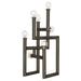 Robert Abbey - Z902 - Seven Light Table Lamp - Jonathan Adler Milano - Deep Patina Bronze