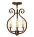 Meyda Tiffany - 116381 - Three Light Flushmount - Easton